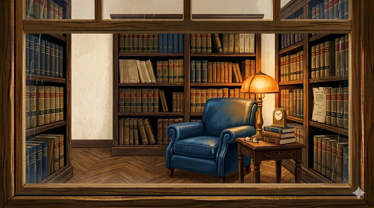 Anwaltskanzlei Bibliothek