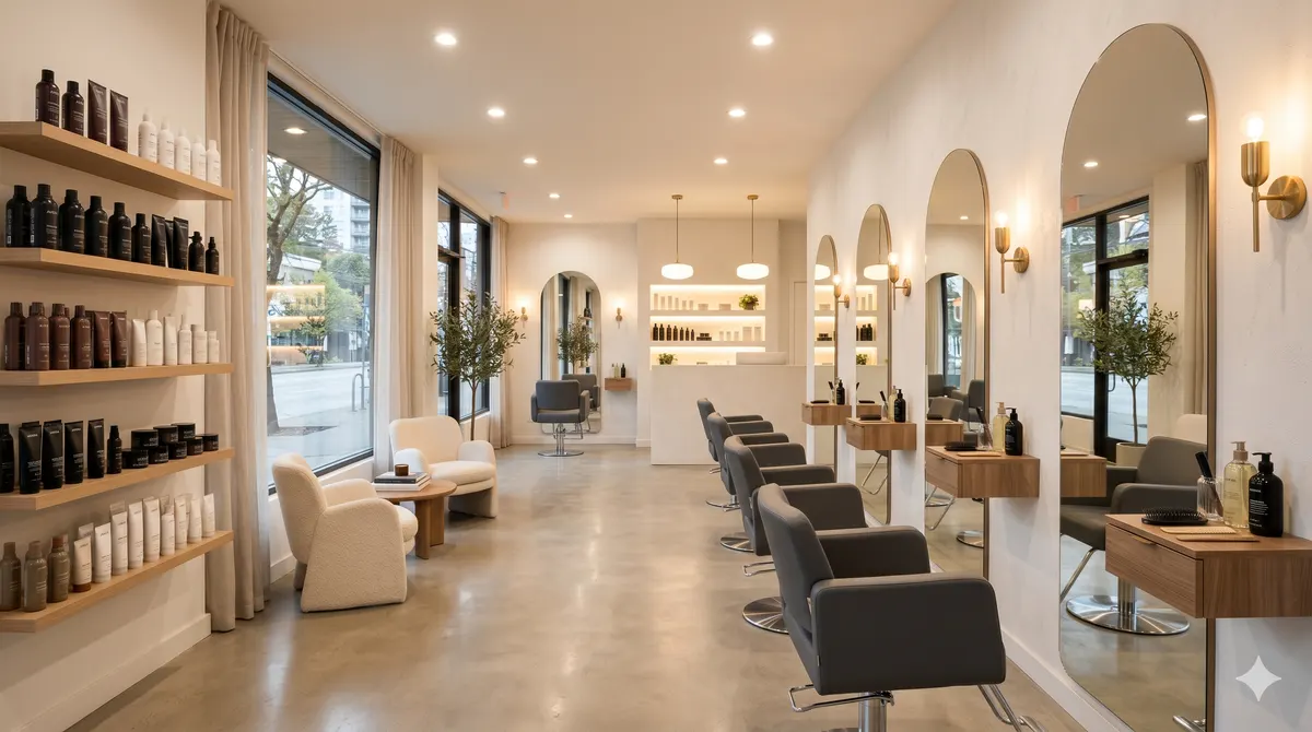 Moderner Friseursalon