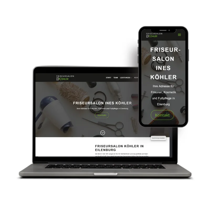 Friseur Köhler Website