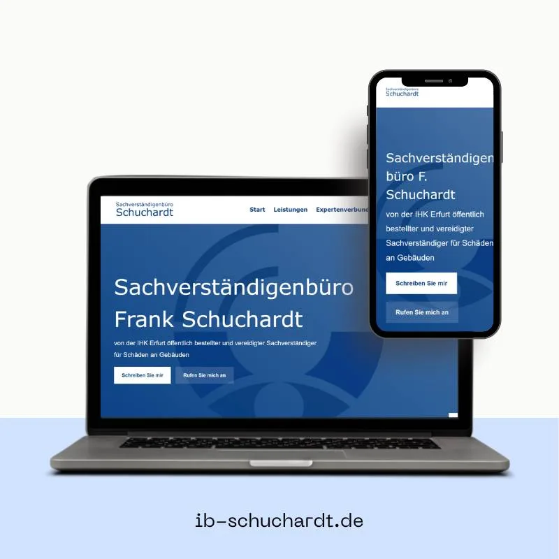 Ingenieurbuero Schuchardt Website