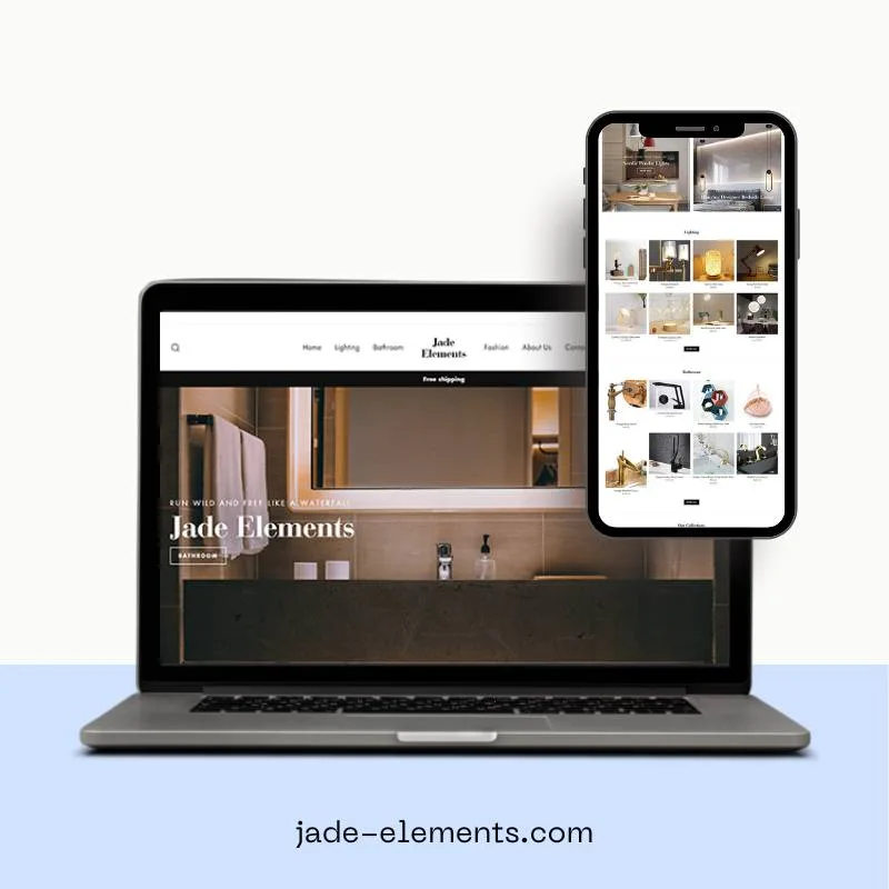 jade elements Interior E-Commerce Shop