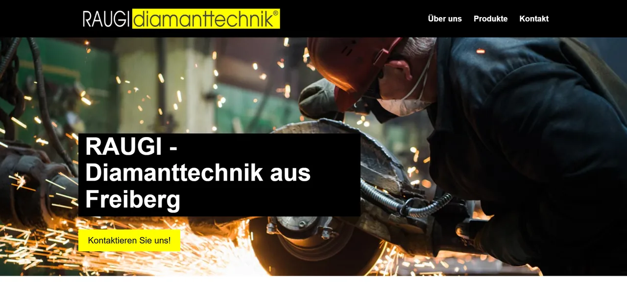 raugi-diamanttechnik.de — Startseite nach der Divi-5-Migration