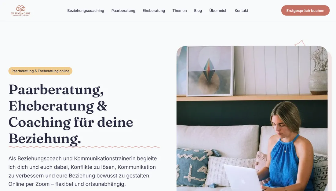 beziehungscoaching.de — Website von Adfera