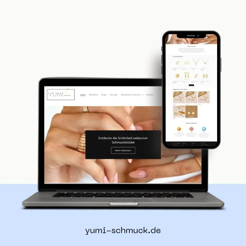 yumi schmuck E-Commerce Shop