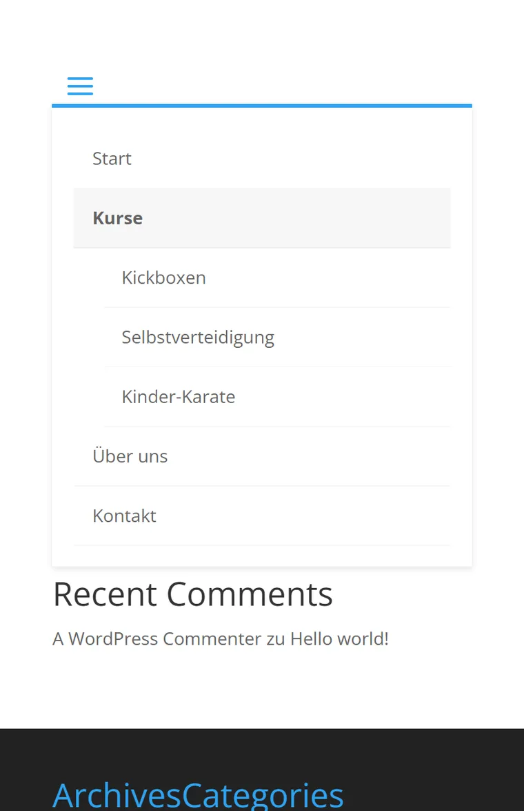 Divi 5 Mobile-Menü Problem: Untermenüs sind immer komplett aufgeklappt